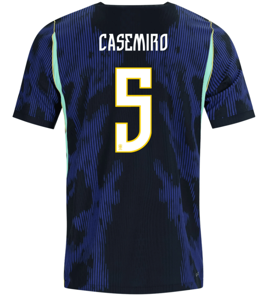 2026-27 Brazil Authentic Away Shirt Casemiro #5