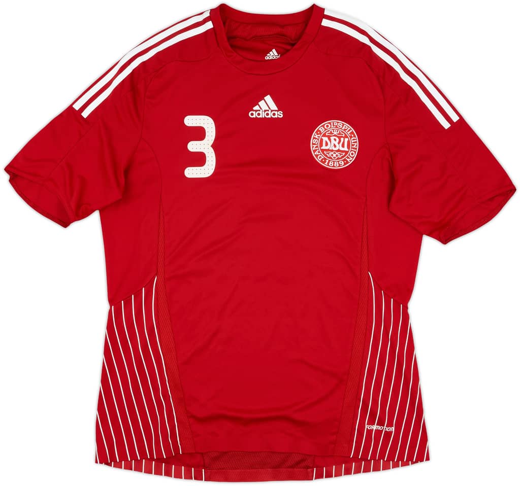 2008-10 Denmark Match Issue Home Shirt #3