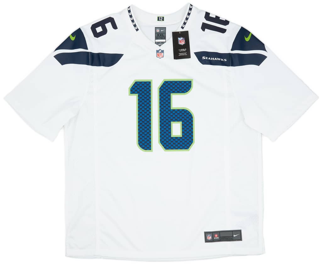 2015-23 Seattle Seahawks Lockett #16 Nike Game Away Jersey (L)