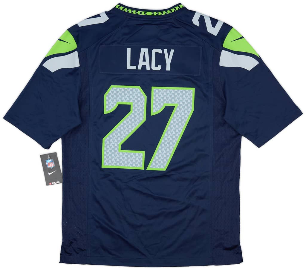 2017 Seattle Seahawks Lacy #27 Nike Game Home Jersey (3XL)
