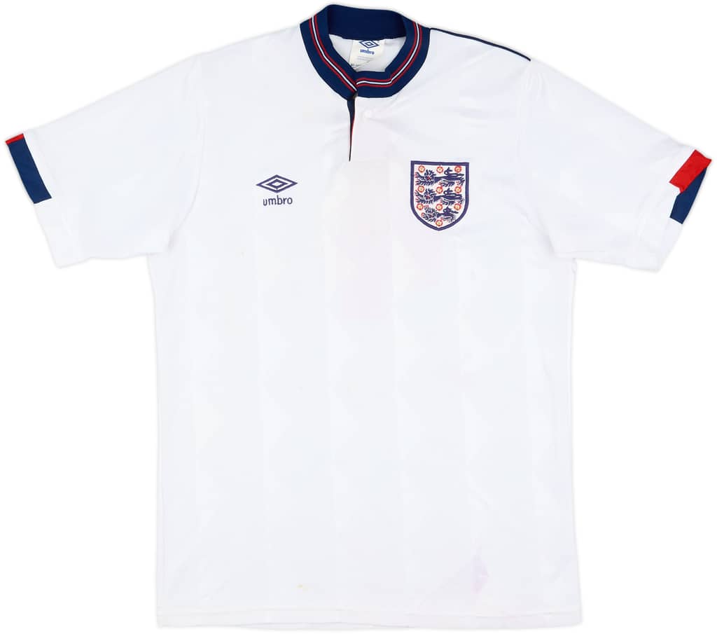 1988-89 England U-21 Match Issue Home Shirt #4 (Sedgley)