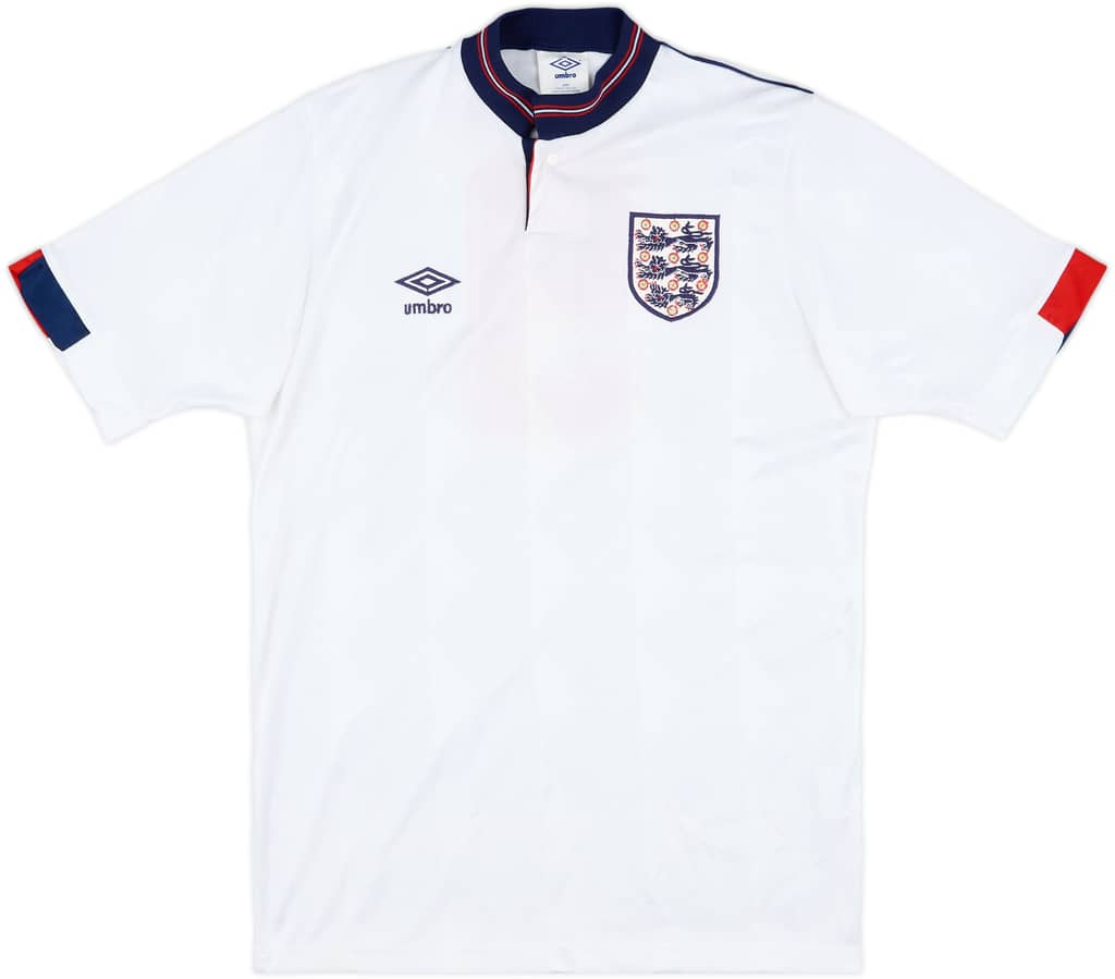 1988-90 England Match Issue Home Shirt #9 (Beardsley)