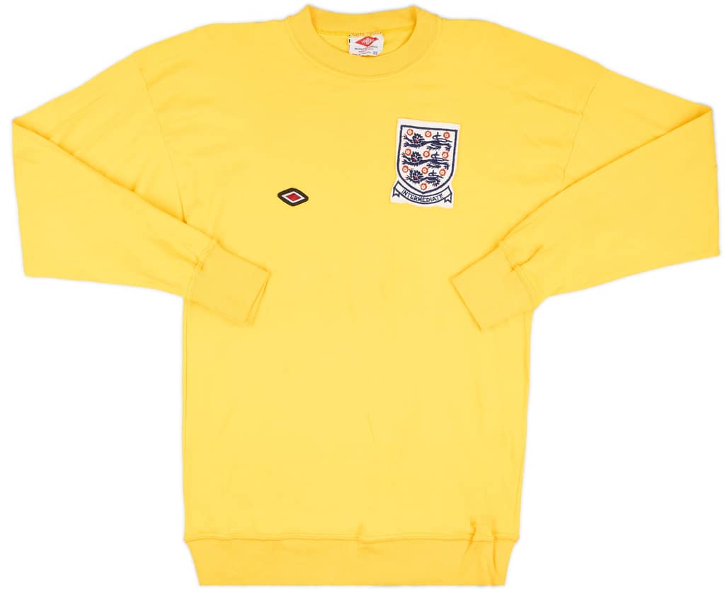 1973 England U-23 Match Issue GK Shirt #12 (Latchford)