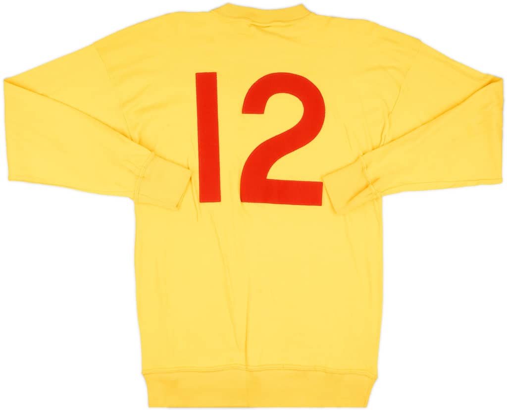 1973 England U-23 Match Issue GK Shirt #12 (Latchford)