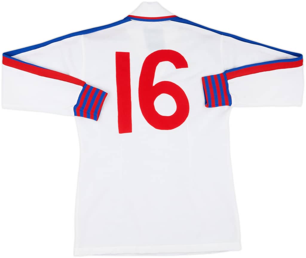 1973 England U-23 Match Issue Home L/S Shirt #16 (Morley)