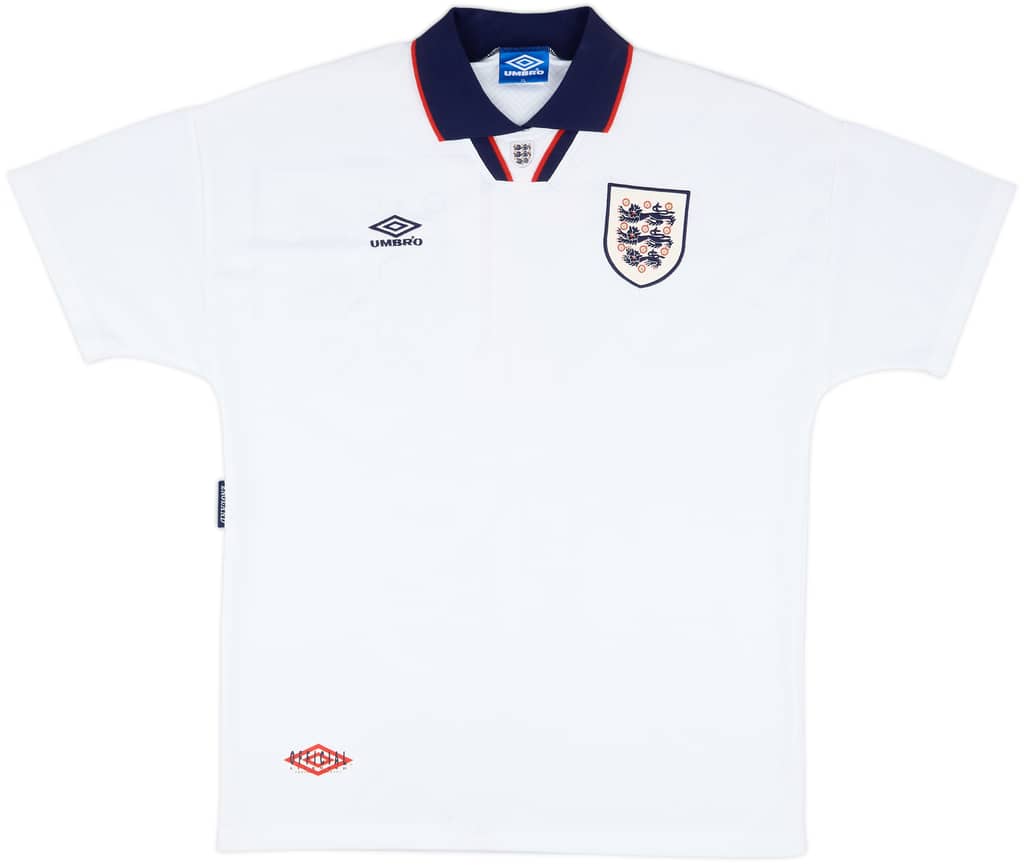 1993-95 England Match Issue Home Shirt #7
