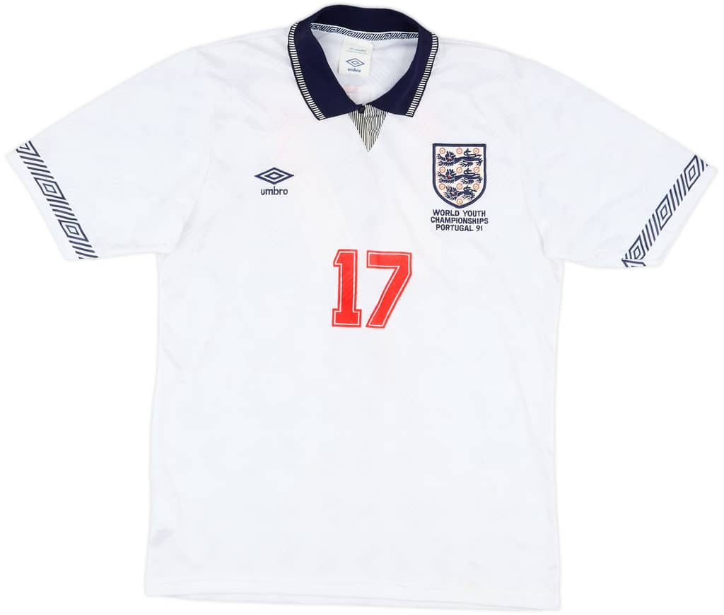 1991 England Match Issue World Youth Championships #17 (Watson)