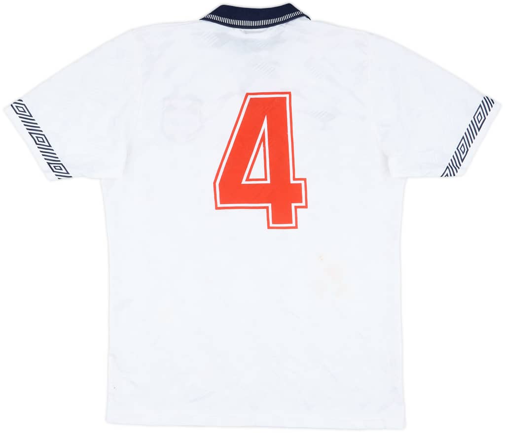 1990-92 England Match Issue Home Shirt #4