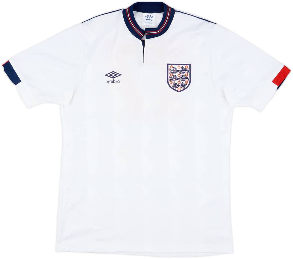 1988-89 England Match Issue Home Shirt #17