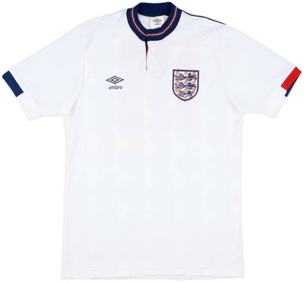 1988-90 England Match Issue Home Shirt #16 (McMahon)