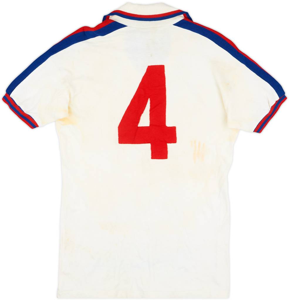 1976-80 England Match Worn Home Shirt #4 (Thompson)