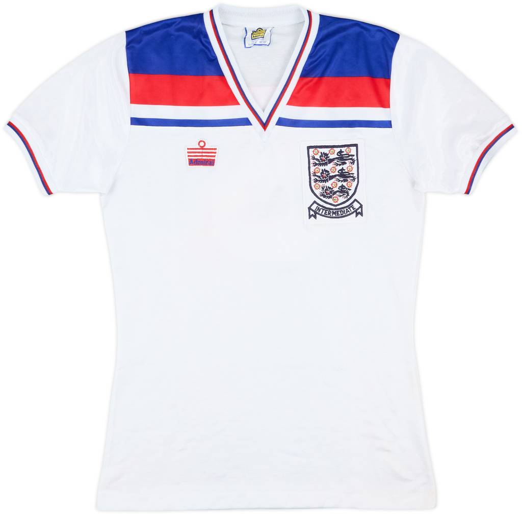 1980 England U-21 Match Issue Home Shirt #5 (v Scotland)