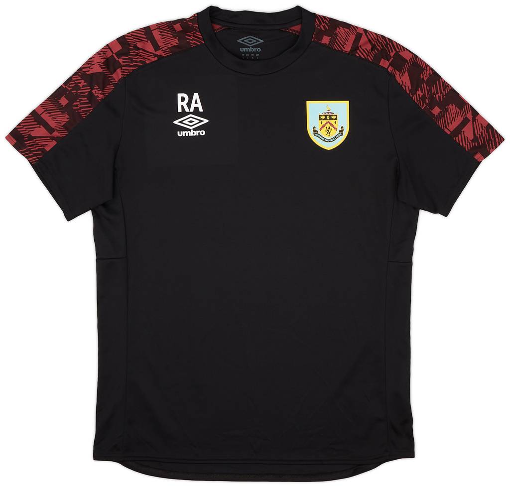 2020-21 Burnley Staff Issue Training Shirt 'RA' - 10/10 - (L)