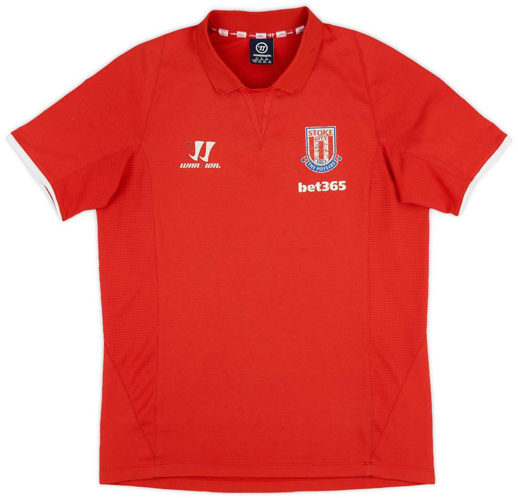 2014-15 Stoke City Warrior Polo Shirt - 6/10 - (S)