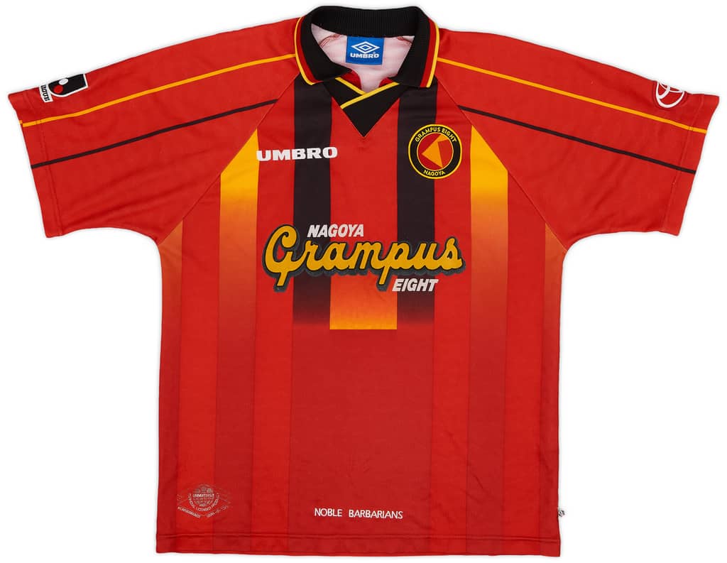 1996-98 Nagoya Grampus Eight Home Shirt - 8/10 - (L)