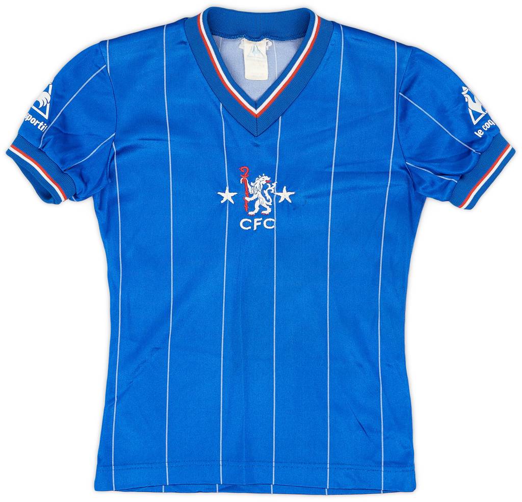1981-83 Chelsea Home Shirt - 9/10 - (S.Boys)