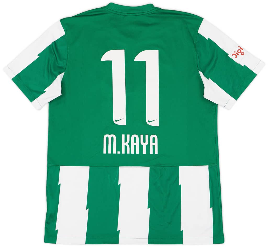 2012-13 Kirklarelispor Away Shirt M.Kaya #11 - 7/10 - (L)