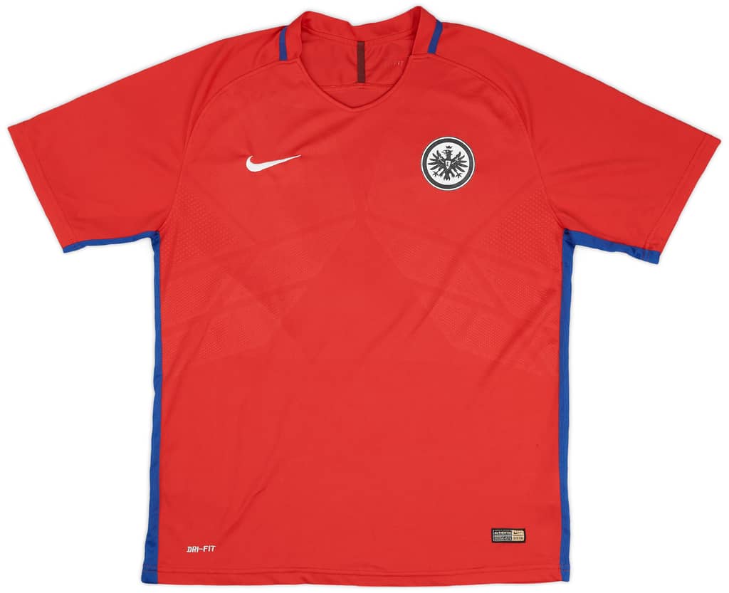 2016-17 Eintracht Frankfurt Authentic Away Shirt - 9/10 - (XL)