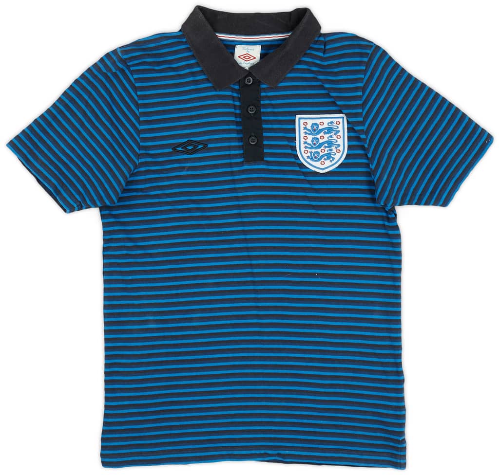 2012-13 England Umbro Polo Shirt - 9/10 - (S)