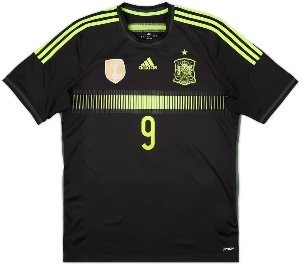 Camiseta de visitante de España 2013-15 Torres #9 - 6/10 - (S)