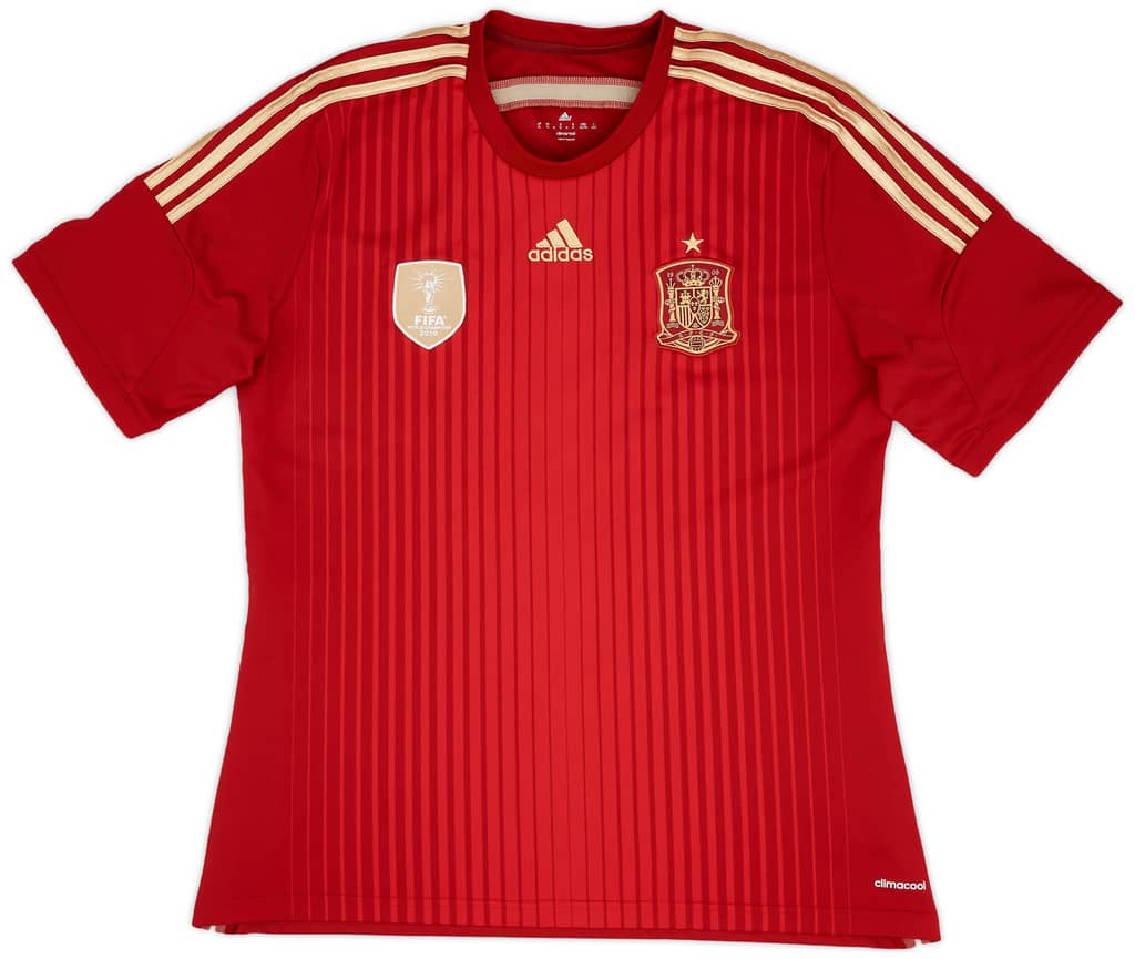 2013-15 Spain Home Shirt  - 6/10 - (S)