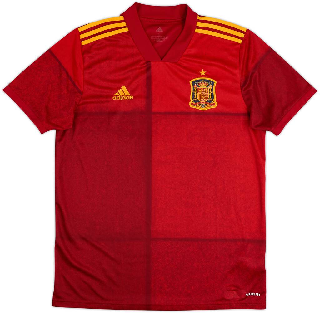 2020-21 Spain Home Shirt
