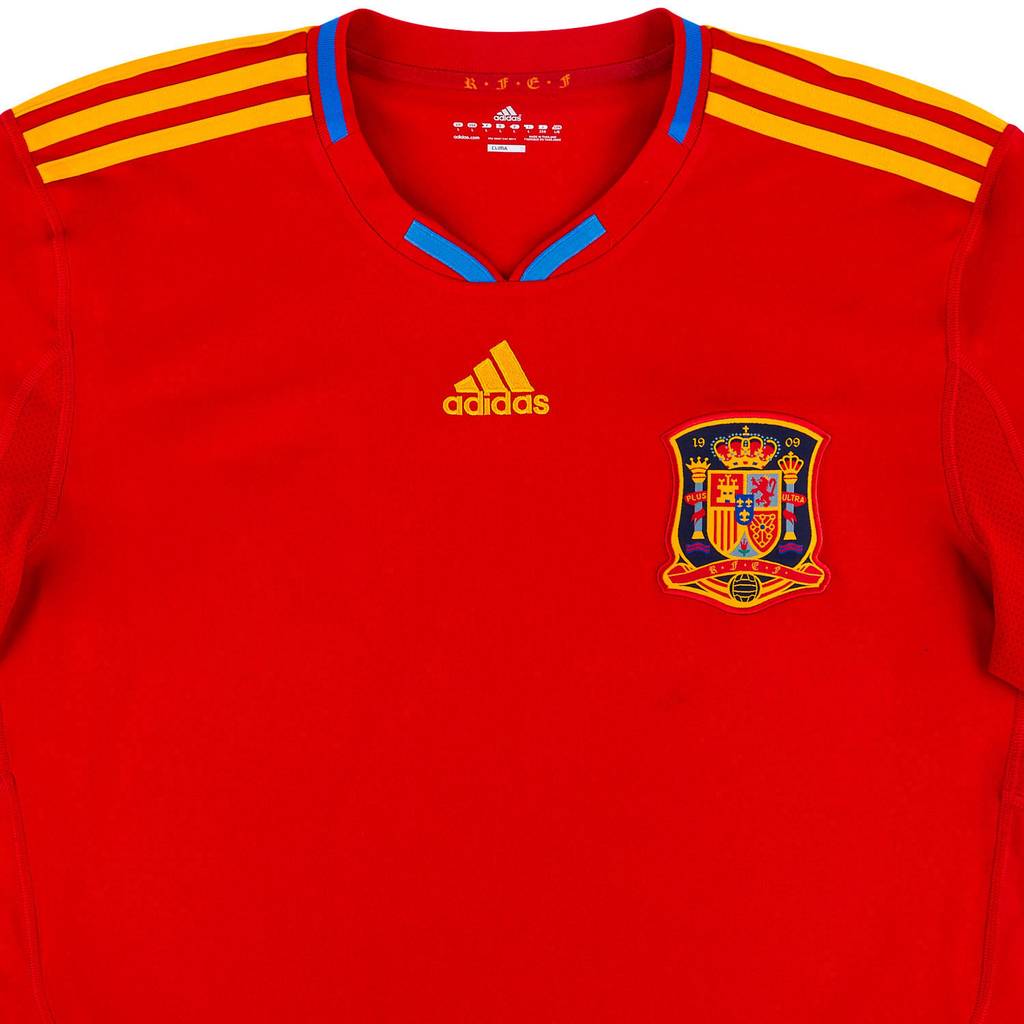 2009-10 Spain Home Shirt - 7/10