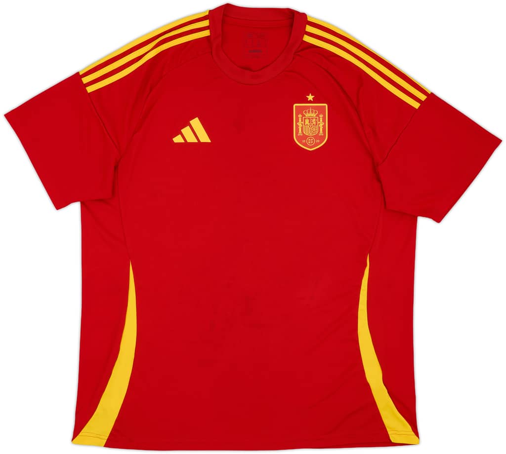 2024-25 Spain Home Shirt - 7/10 - (XXL)