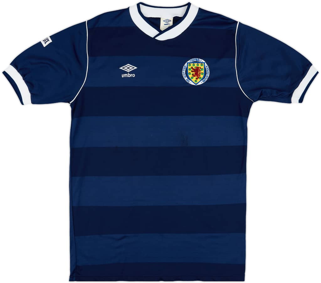 1985-88 Scotland Match Issue Home Shirt #10