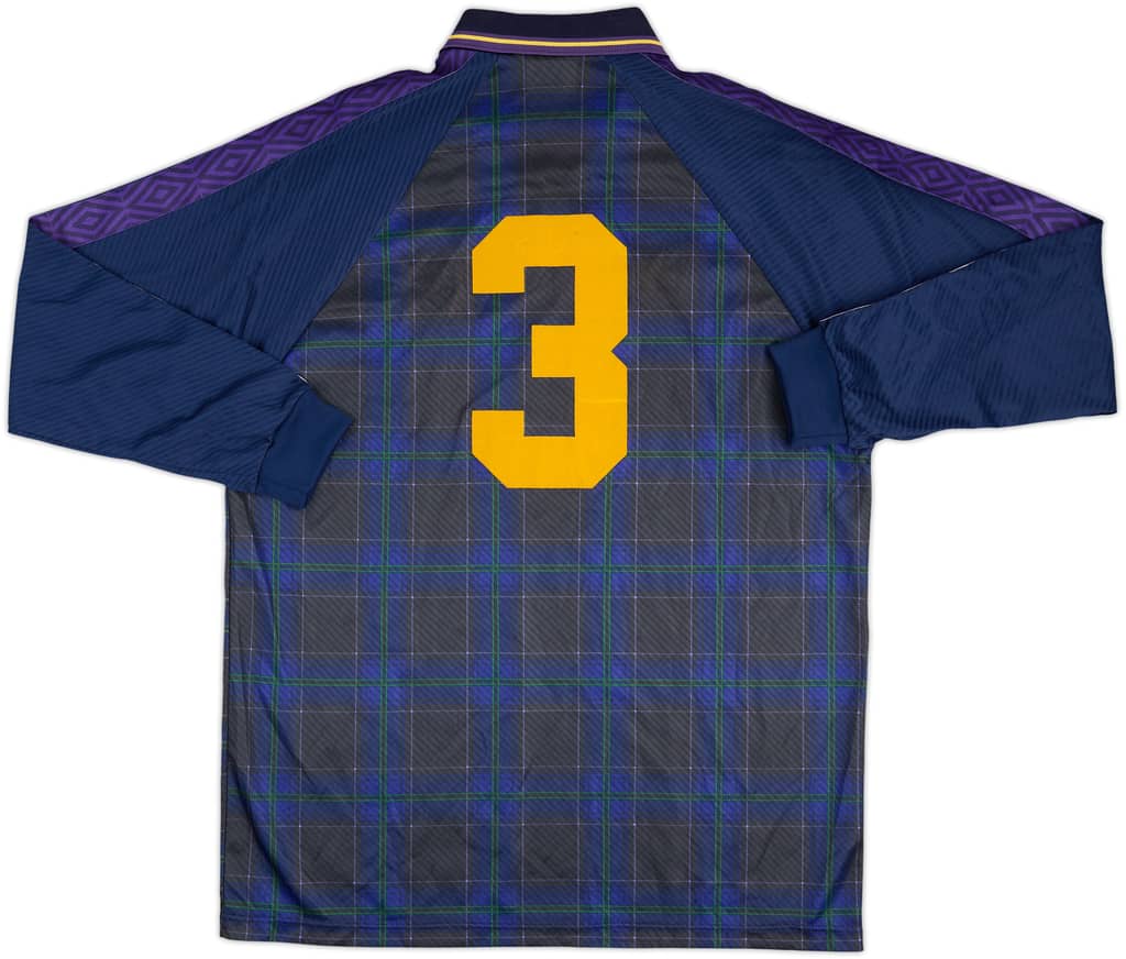 1994-96 Scotland Match Issue Home L/S Shirt #3