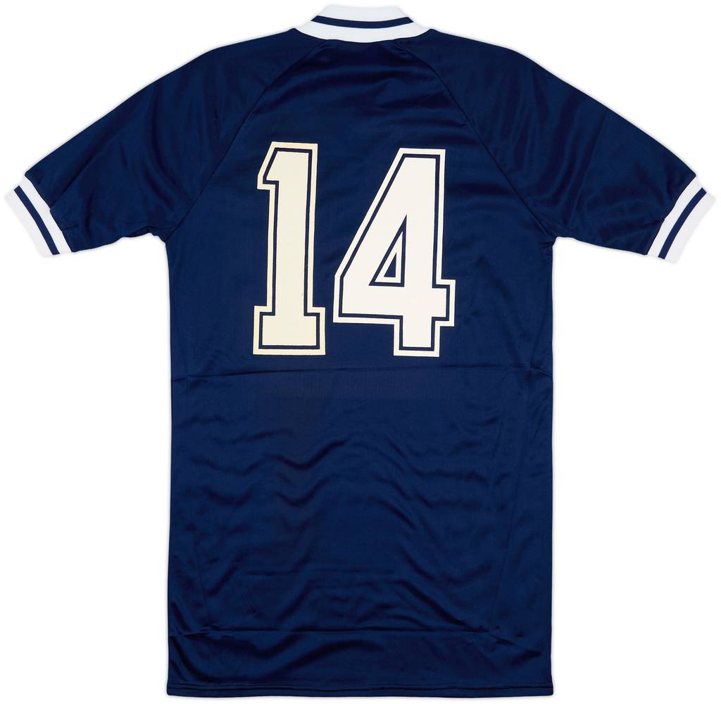 1985 Scotland Match Worn Home Shirt #14 (MacLeod) v England