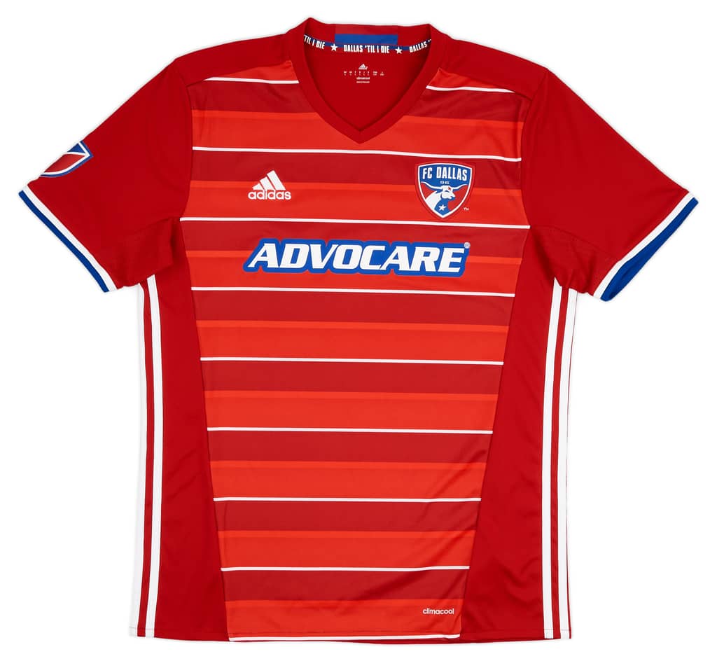 2016 FC Dallas Home Shirt - 9/10 - (L)