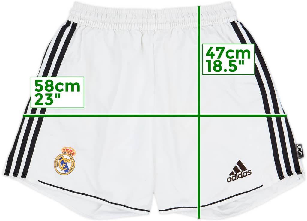 2003-04 Real Madrid Home Shorts - 7/10 - (L)