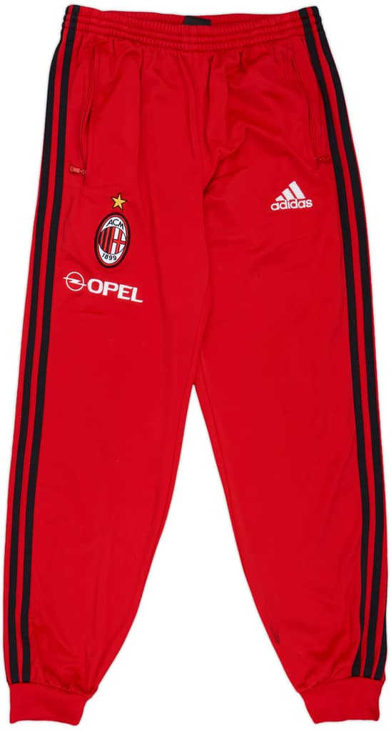 2004-05 AC Milan adidas Track Pants/Bottoms - 8/10 - (XL.Boys)
