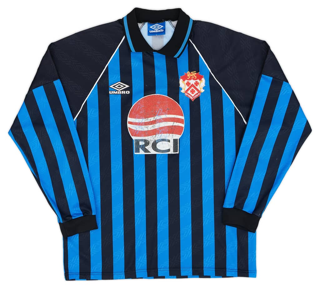 1995-96 Kettering Town Away L/S Shirt - 5/10 - (L)