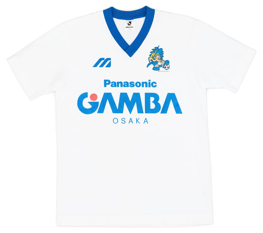 1993-95 Gamba Osaka Player Issue Mizuno Training Shirt - 8/10 - (L)