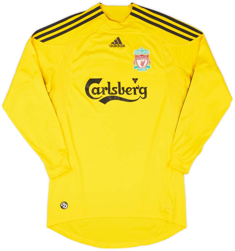 2009-10 Liverpool GK Shirt - 9/10 - (S)