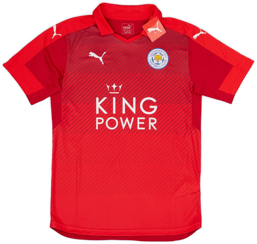 2016-17 Leicester Away Shirt Morgan #5 (M)