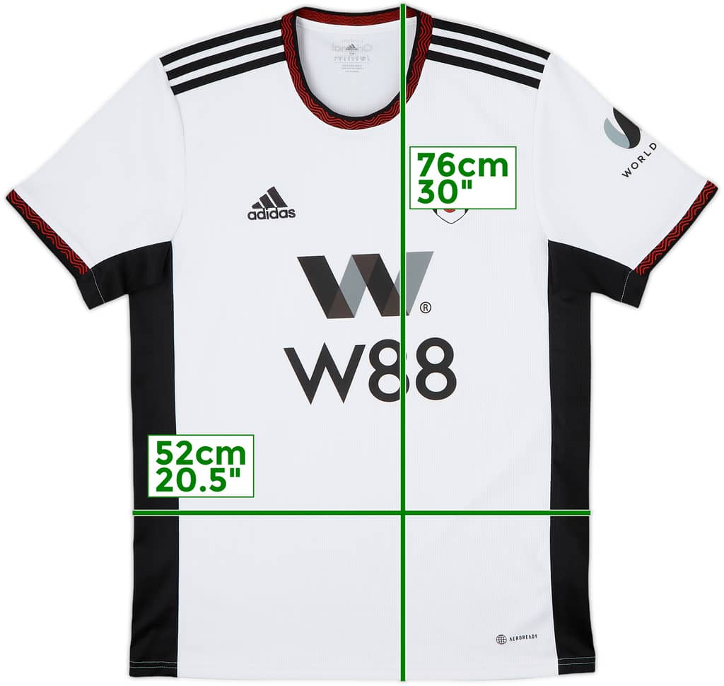 2022-23 Fulham Home Shirt - 10/10 - (M)