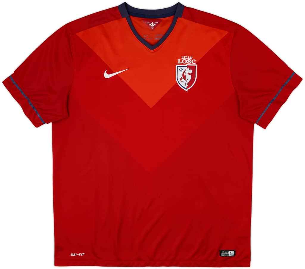 2014-15 Lille Camiseta de local - 8/10 - (XL)