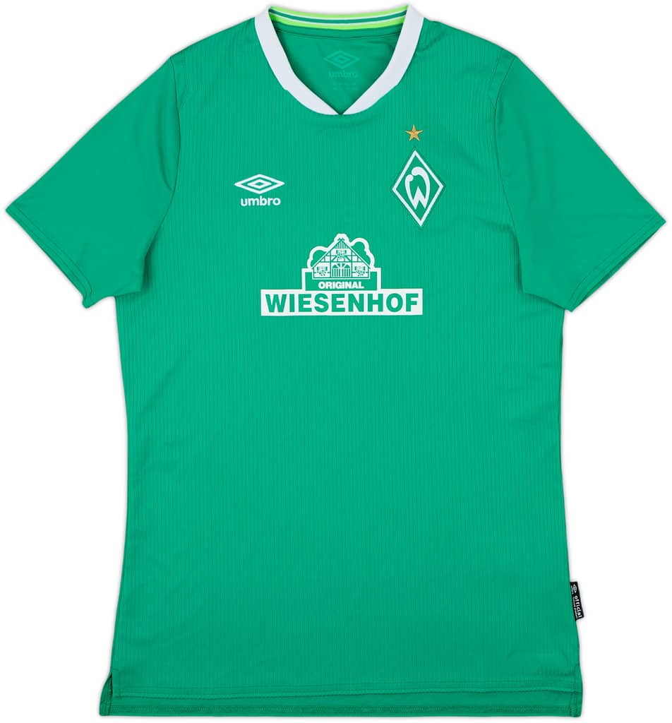 2019-20 Werder Bremen Home Shirt - 9/10 - (XL.Boys)