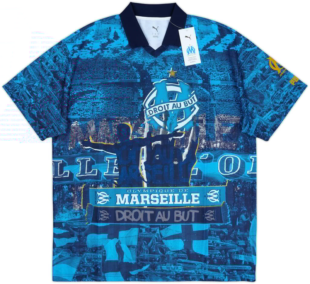 Camiseta retro Puma ftblNRGY+ del Olympique Marseille 2024-25 (L)