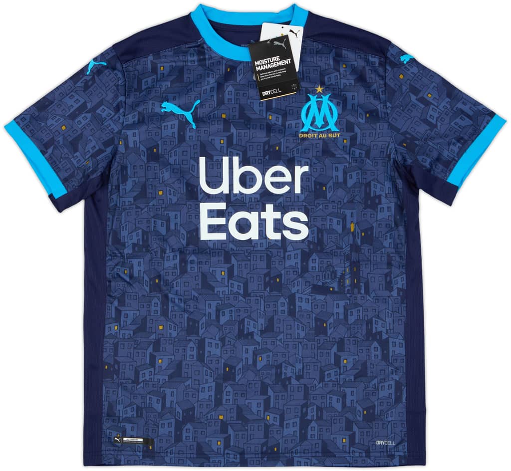 Camiseta de visitante del Olympique Marseille 2020-21 (XL.Niños)