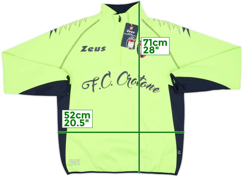 2016-17 Crotone Zeus 1/4 Zip Drill Top (M)