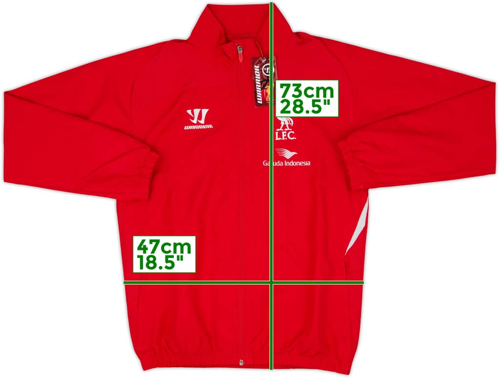 2015-16 Liverpool Warrior Hooded Rain Jacket (S)