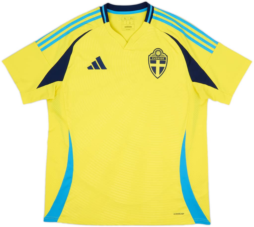 2024-25 Sweden Home Shirt - 5/10 - (XL)