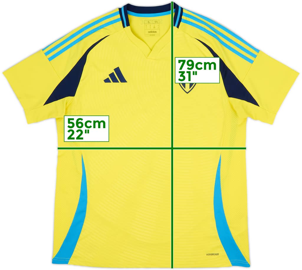 2024-25 Sweden Home Shirt - 5/10 - (XL)