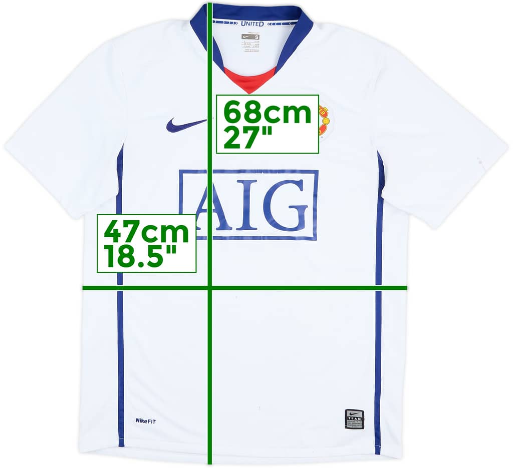 2008-10 Manchester United Away Shirt - 4/10 - (S)