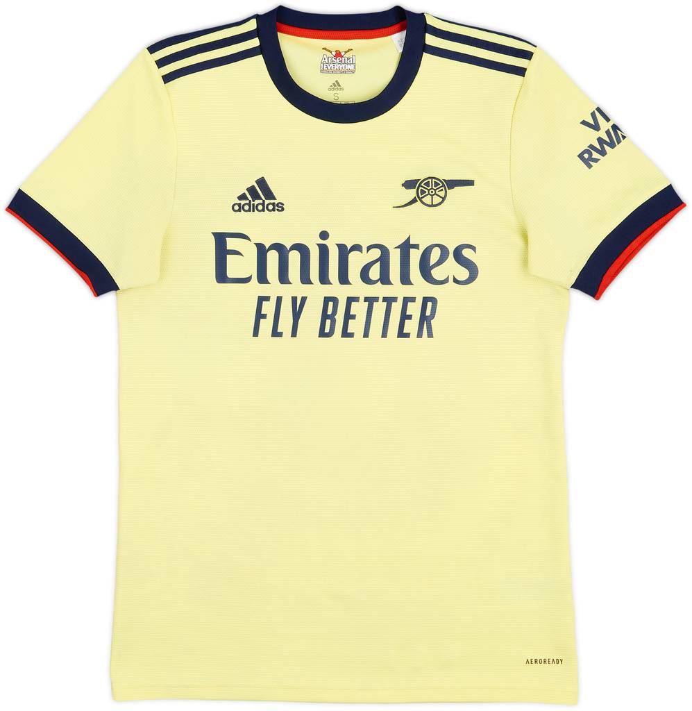 2021-22 Arsenal Away Shirt - 4/10 - (S)