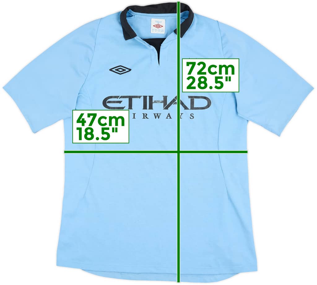 2012-13 Manchester City Home Shirt - 5/10 - (M)